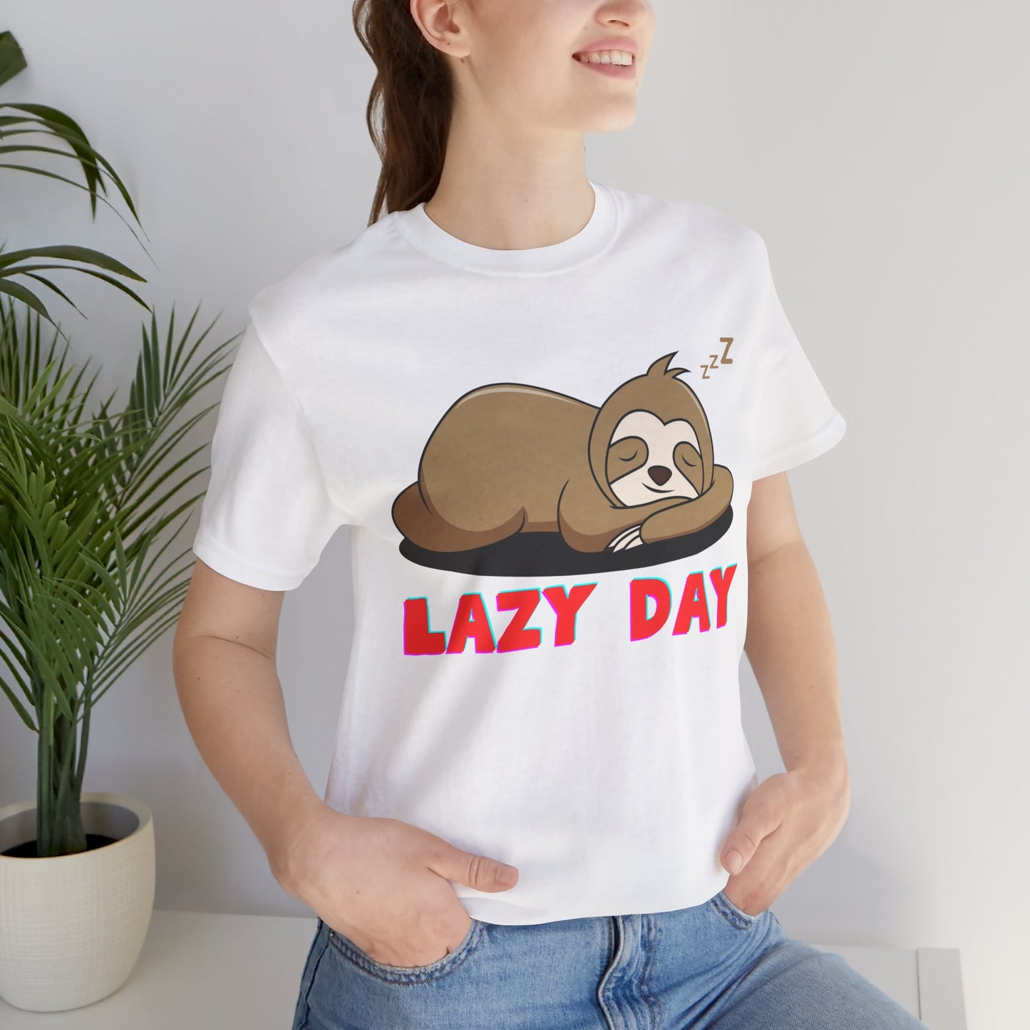 Dozy The Sloth Unisex Jersey Short Sleeve Tee