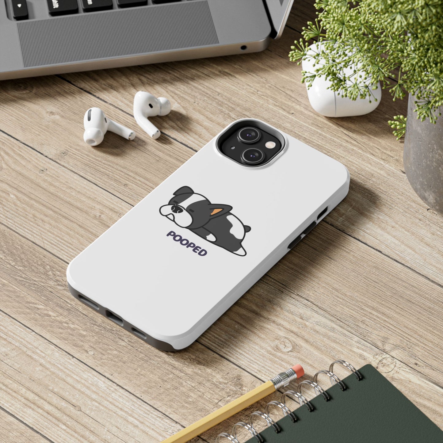 Pooped Simon-Phone Case- Perfect Gift for Dog Lovers