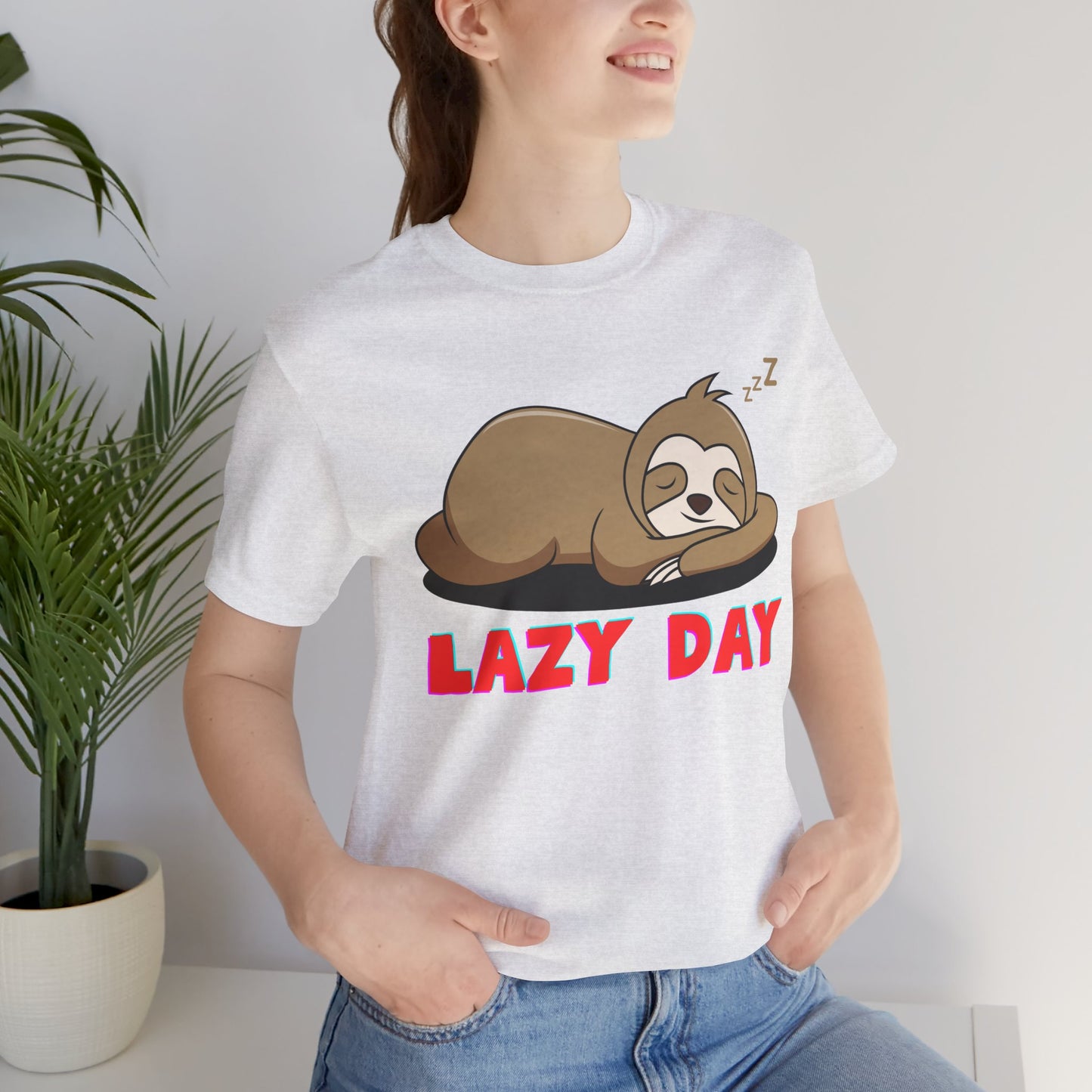 Dozy The Sloth Unisex Jersey Short Sleeve Tee