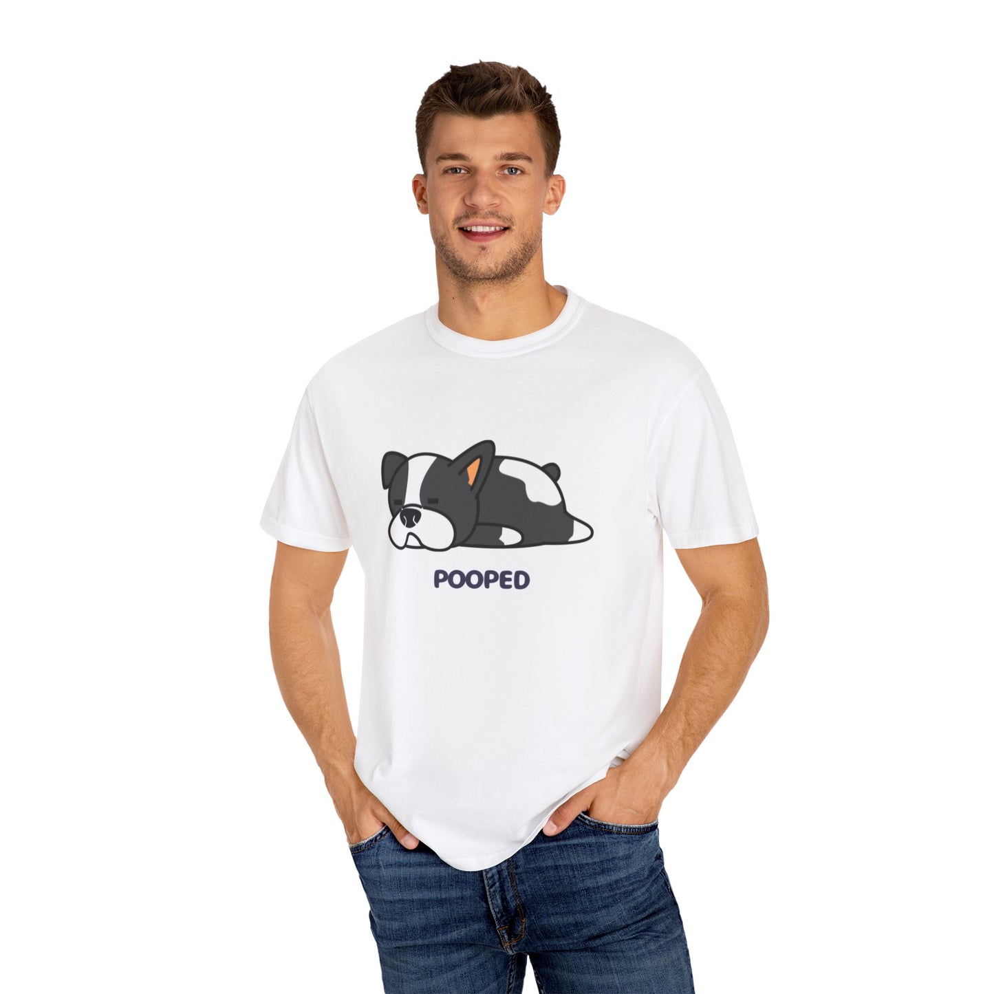 Pooped Simon Unisex T-shirt, Relaxed Fit Tee