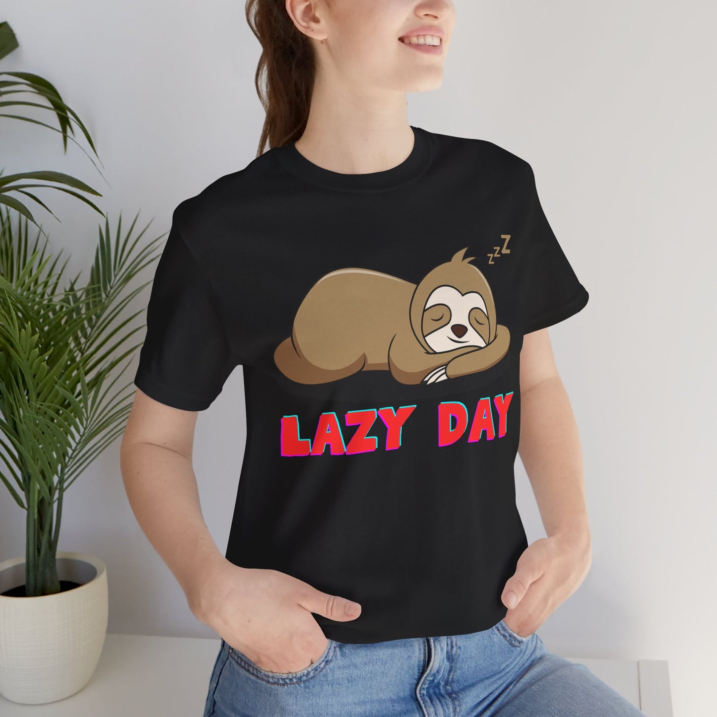 Dozy The Sloth Unisex Jersey Short Sleeve Tee