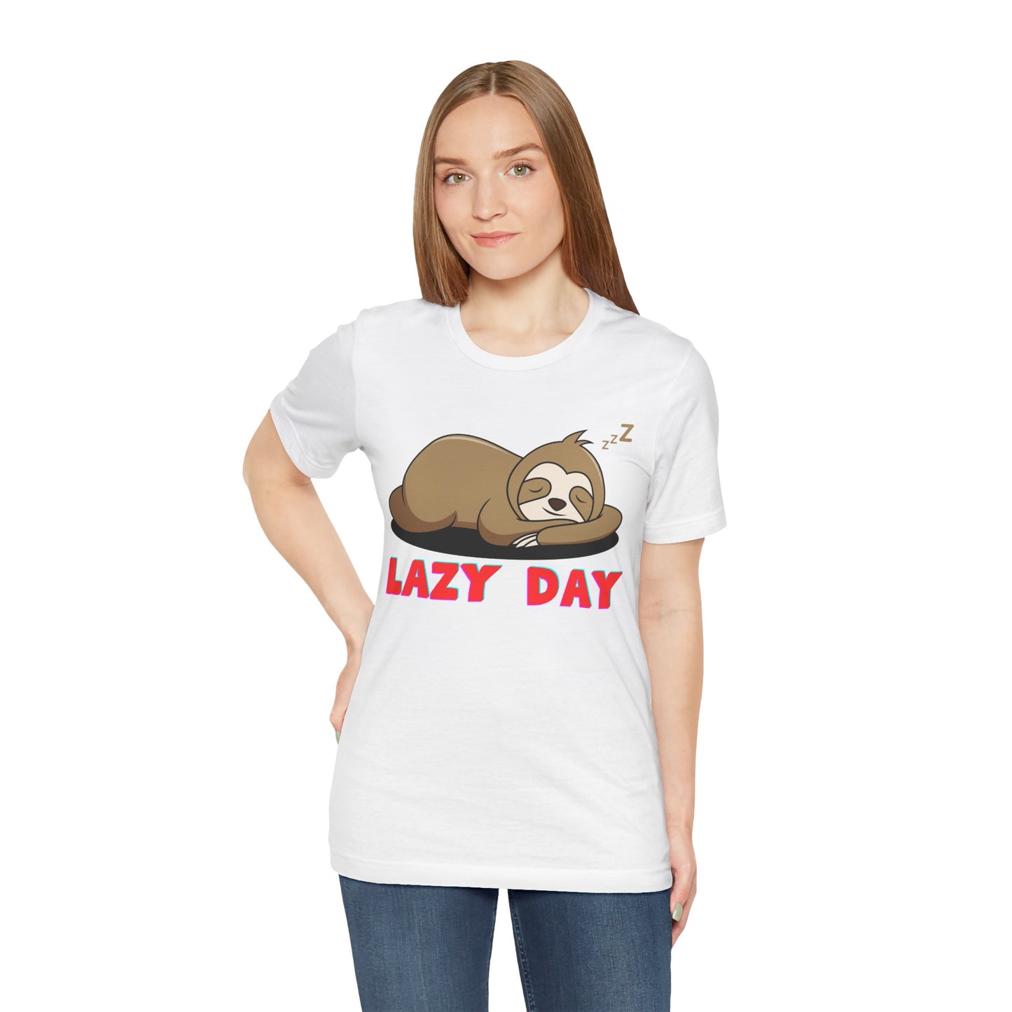 Dozy The Sloth Unisex Jersey Short Sleeve Tee