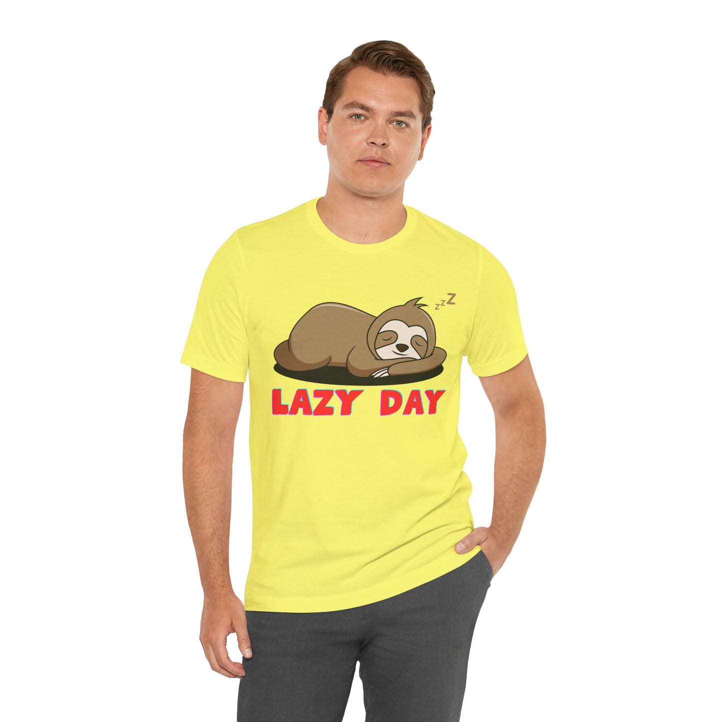 Dozy The Sloth Unisex Jersey Short Sleeve Tee