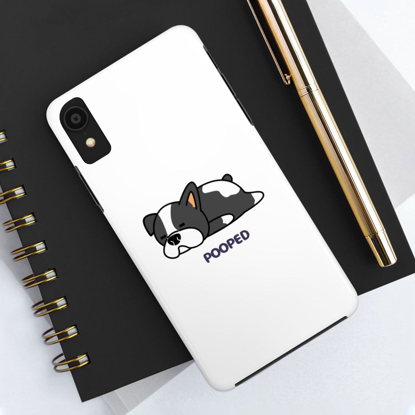 Pooped Simon-Phone Case- Perfect Gift for Dog Lovers