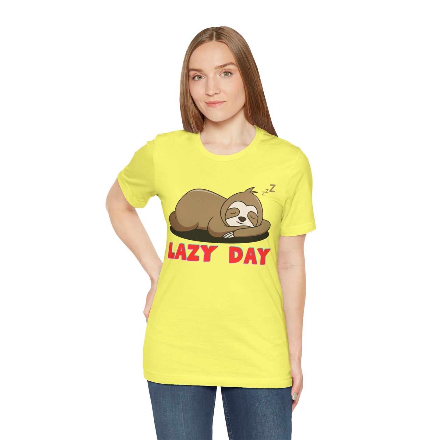 Dozy The Sloth Unisex Jersey Short Sleeve Tee