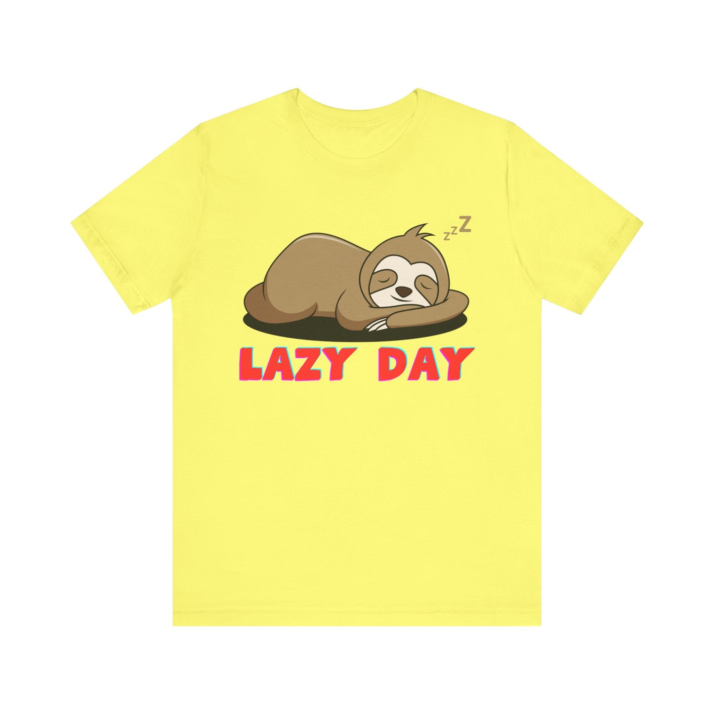 Dozy The Sloth Unisex Jersey Short Sleeve Tee