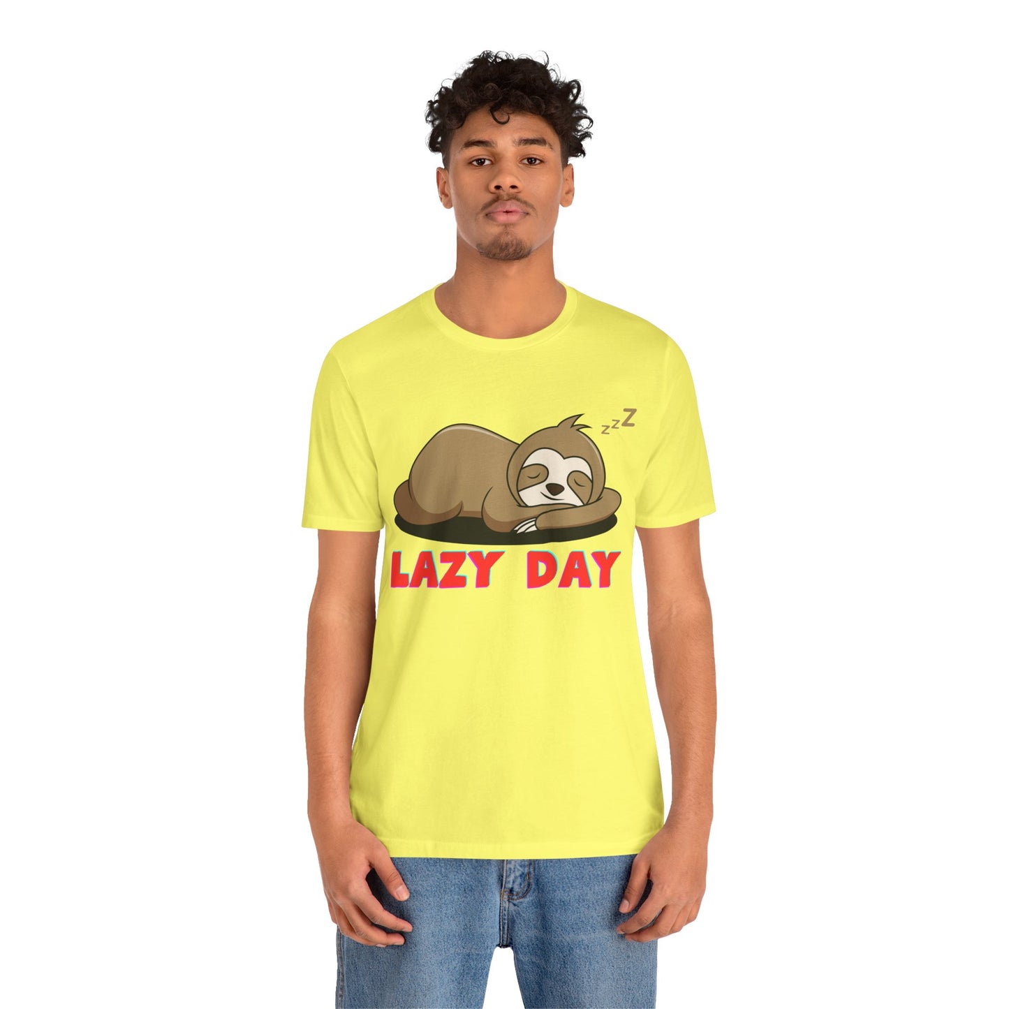 Dozy The Sloth Unisex Jersey Short Sleeve Tee