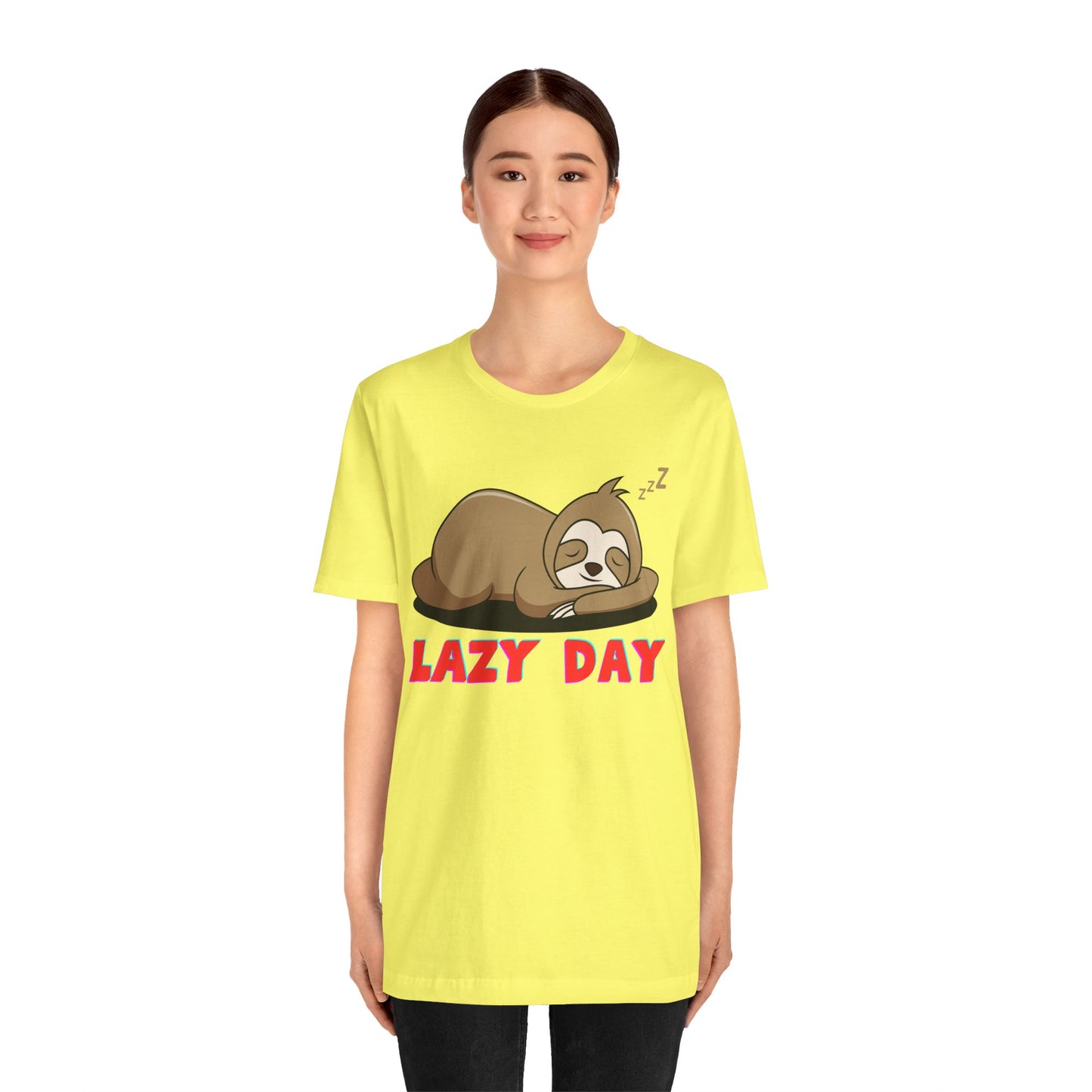 Dozy The Sloth Unisex Jersey Short Sleeve Tee